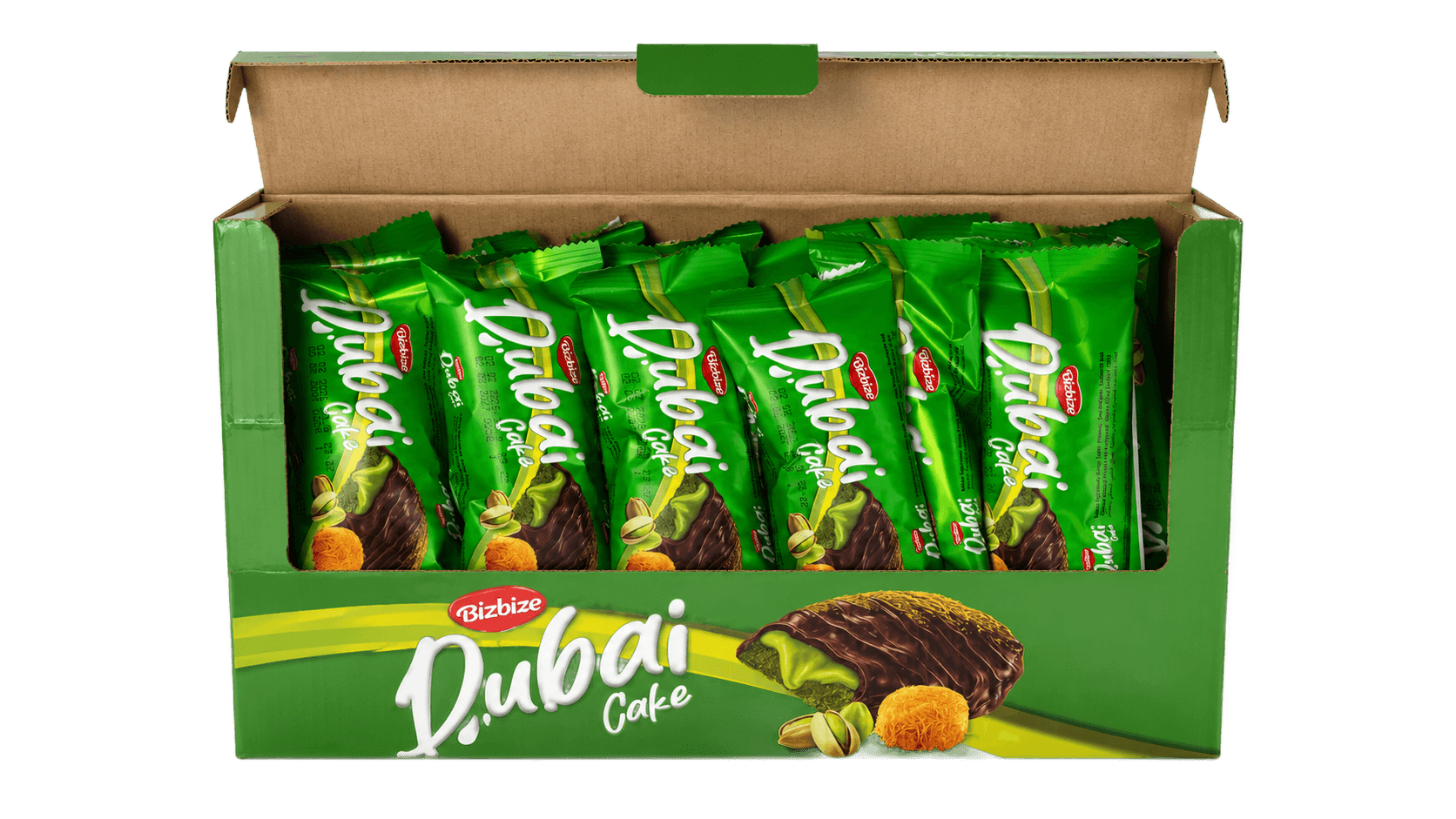 Bisclass Pistachio abierto