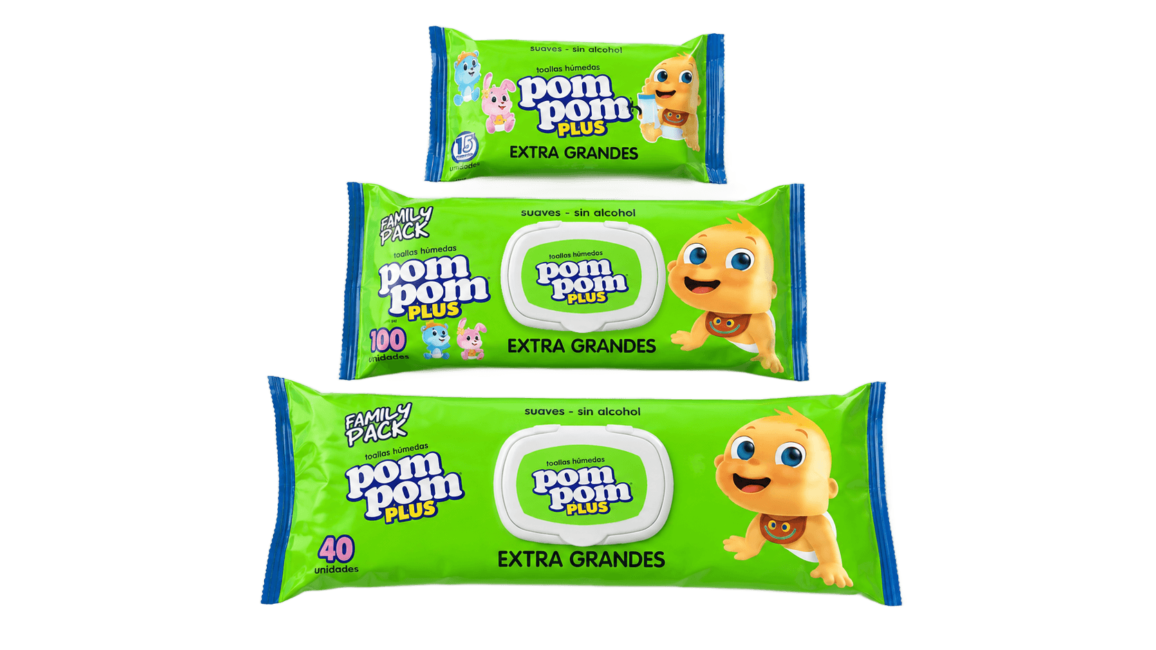 Pom Pom Plus línea completa